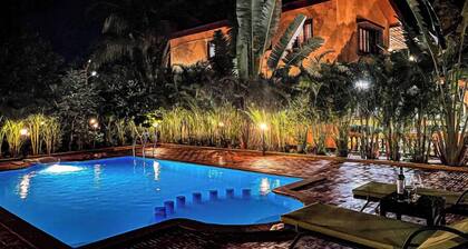 3bhk villa with private pool estate farm