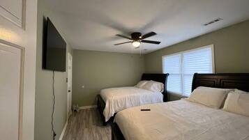 2 soveværelser, strygejern/strygebræt, Wi-Fi, sengetøj