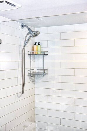 Hair dryer, towels