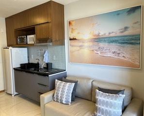 1 bedroom, iron/ironing board, free WiFi, bed sheets