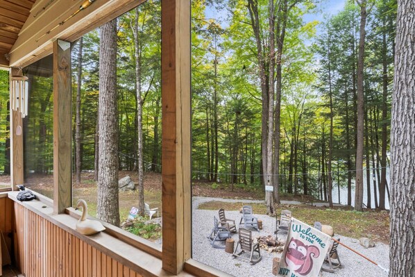 Property grounds - Private Dock & Lakefront ADK home (Fort Ann)