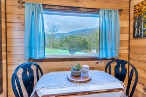 Dining - Magnolia Tiny Home - Hot Tub and Mountain Views (Wildwood)