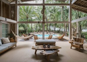 Interior - Beachfront Designer Villa Steps to the Beach • Private Pool (Puntarenas Santa Teresa)
