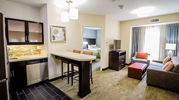 TV, DVD player, offices