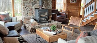 Log Cabin with the Best Views of the Little Red River