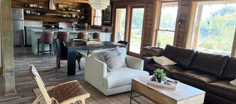 Log Cabin with the Best Views of the Little Red River