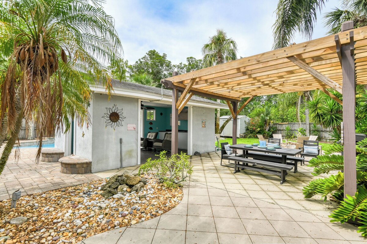 Photo 28 of Blue Heron - Amazing Backyard and Heated Pool, Near Beach & Historic Downtown