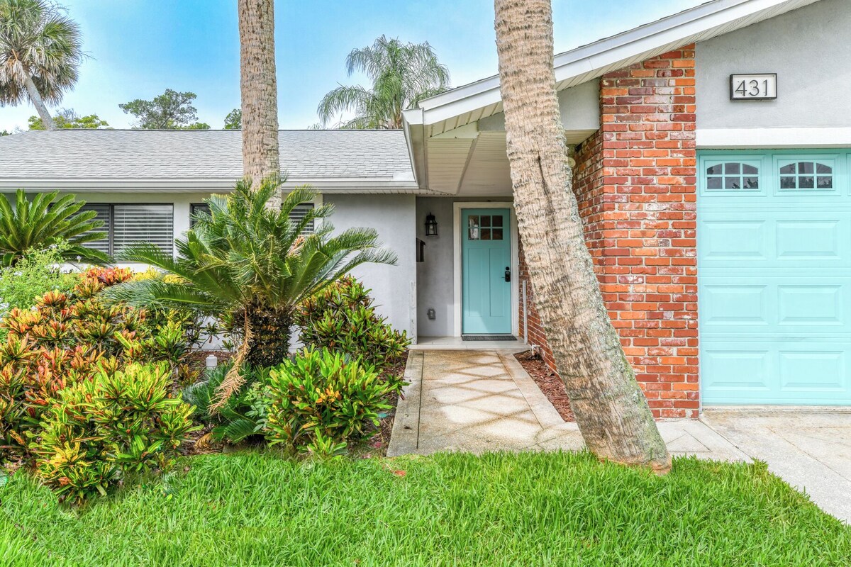 Photo 9 of Blue Heron - Amazing Backyard and Heated Pool, Near Beach & Historic Downtown