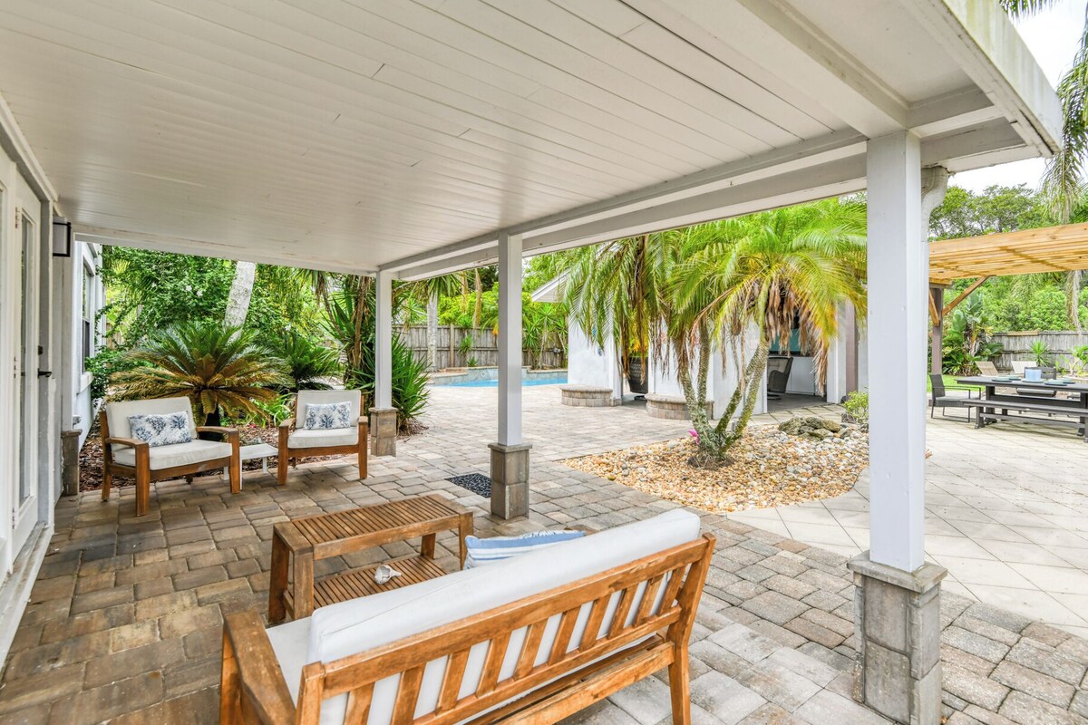 Photo 23 of Blue Heron - Amazing Backyard and Heated Pool, Near Beach & Historic Downtown