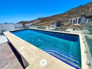 Terrace/patio - Beautiful New Condo Sea Breeze (Cabo San Lucas)