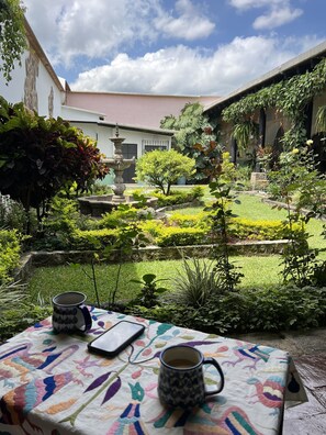 Restauration en plein air