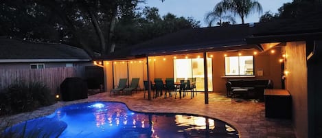 Una piscina climatizada