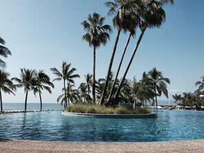 Udendørs pool, opvarmet pool