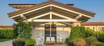 Bright White Villa with Private Garden near Bogogno golf club