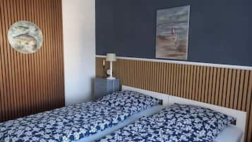 2 habitaciones, tabla de planchar con plancha y wifi gratis