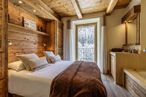 2 bedrooms, iron/ironing board, free WiFi, bed sheets - Appartement Arsene No 6, Le Tour (Argentière), France (Le Tour (Argentière))