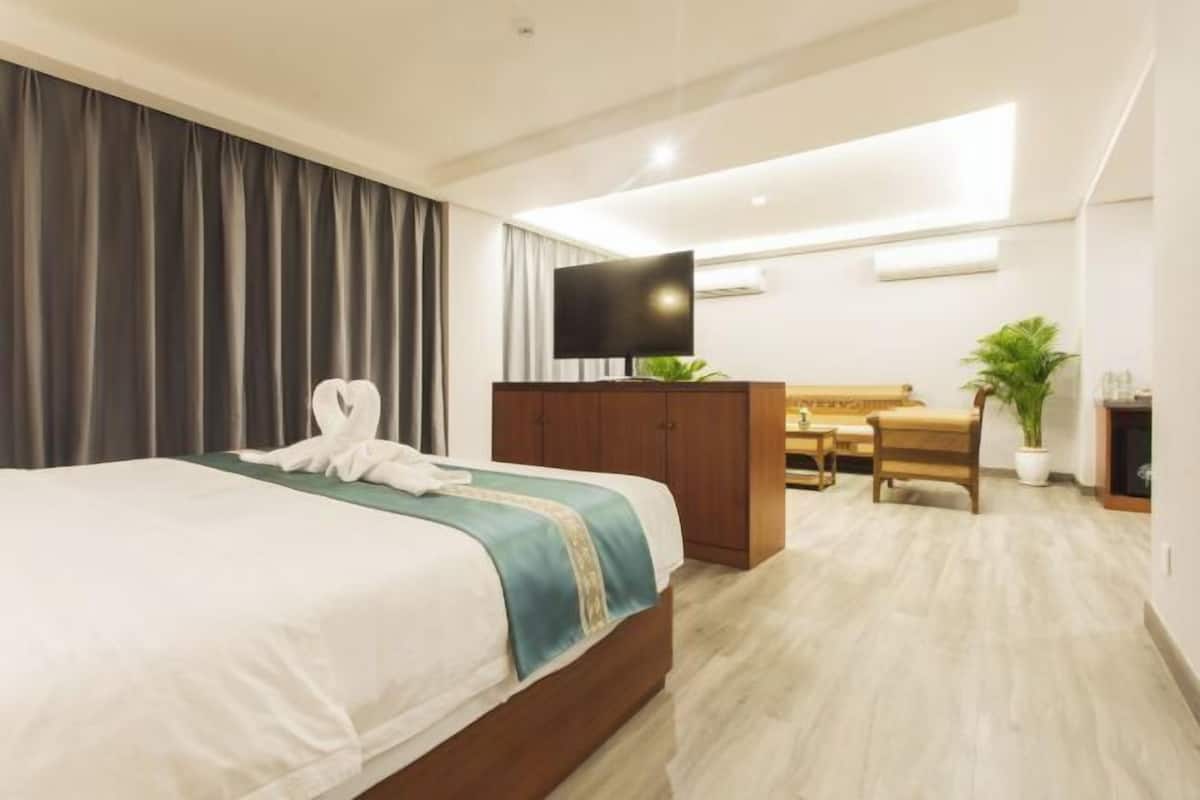 1 Schlafzimmer, Minibar, Zimmersafe, Verdunkelungsvorhänge