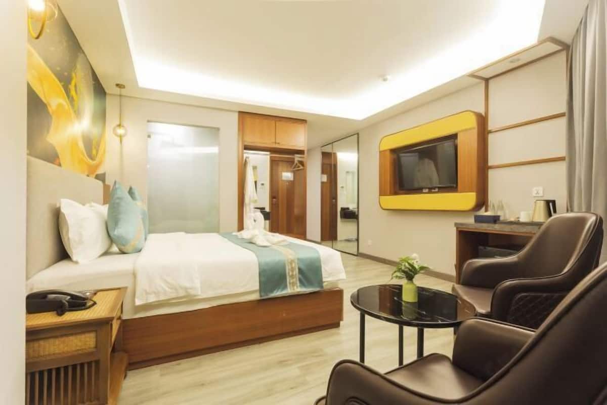 1 Schlafzimmer, Minibar, Zimmersafe, Verdunkelungsvorhänge