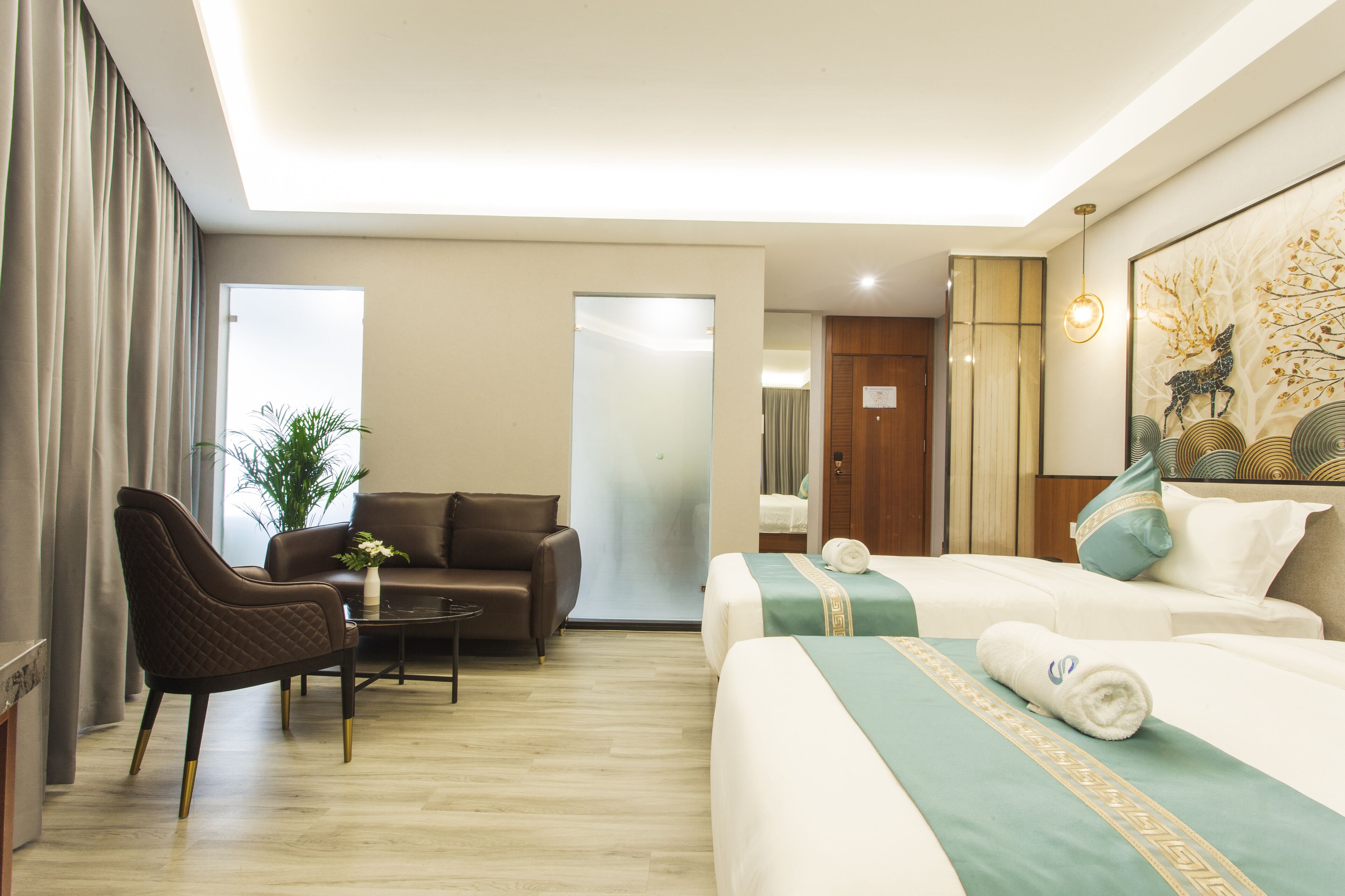 Deluxe room with Bathtub | Vista do quarto