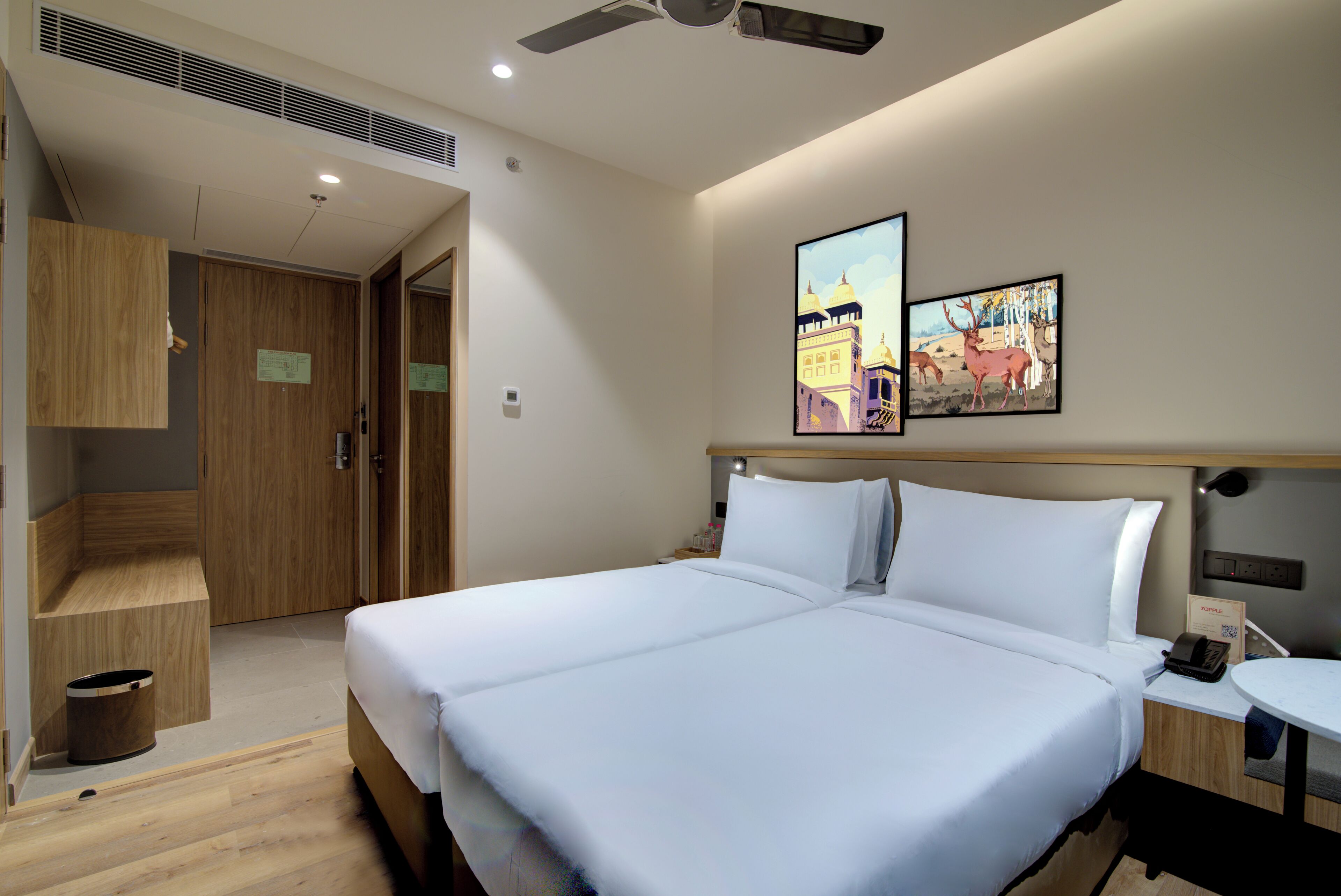 Deluxe Twin Room | Egyptian cotton sheets, premium bedding, minibar, in-room safe