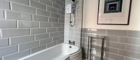 Shower, hair dryer