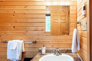 Hair dryer, towels