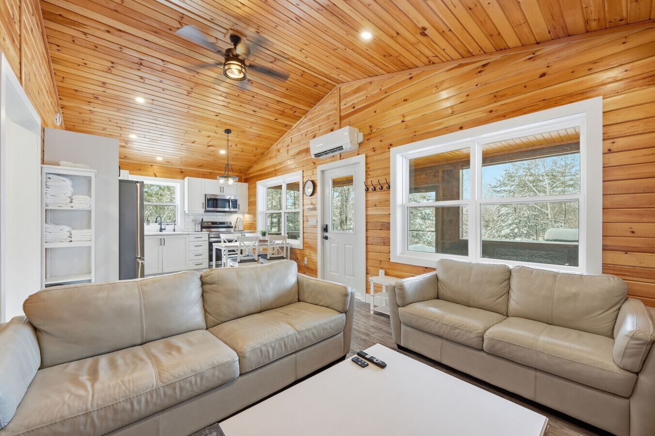 تلفزيون ذكي، مدفأة، ستيريو