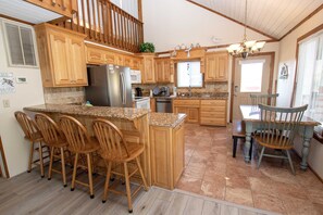 Fridge, microwave, oven, stovetop - Oceanside, Private Pool, Hot Tub, MIL Suite, KH529, Sea Turtle Sunrise (Kitty Hawk)