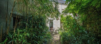 Pretty town house in the heart of Chinon + garden