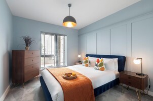 2 habitaciones, ropa de cama hipoalergénica y decoración personalizada