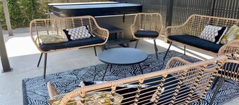 Maison chaleureuse avec Jacuzzi