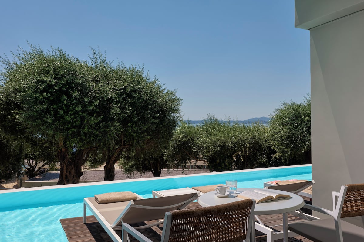 Deluxe-Doppelzimmer | Terrasse/Patio