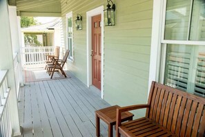 Terrace/patio - Pomar Suites: Downtown St. Augustine Gem - Walkable! (Saint Augustine)