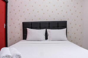 Departamento, 1 habitación | Decoración personalizada, muebles diferentes y ropa de cama 
