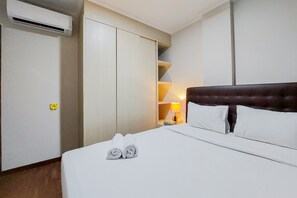 Apartamento, 2 quartos | Individualmente decorados, individualmente mobiliados, roupa de cama