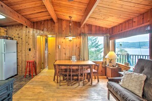 Interior - Remote Escape: Serene Lakeside Cabin w/ Beach (Worley)