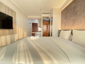 Căn hộ, 1 phòng ngủ | Trang trí khác biệt, trang bị nội thất với thiết kế riêng biệt 