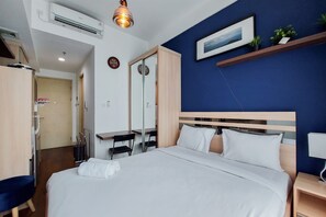 Appartement, 1 chambre | Décoration personnalisée, ameublement personnalisé, draps fournis