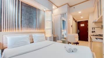 Apartemen | Didekorasi berbeda-beda dan dilengkapi dengan perabotan berbeda-beda