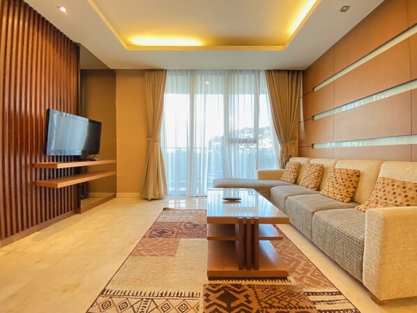 Apartment, 2 Bedrooms | Living area | TV - Spacious 2Br At Dago Butik Apartment (Bandung)