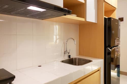 Apartment, 2 Bedrooms | Private kitchen | Fridge, cookware/dishes/utensils