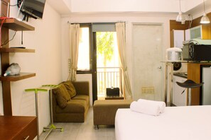 Interior - Simple And Cozy Studio At Metropark Condominium Jababeka Apartment (Cikarang)
