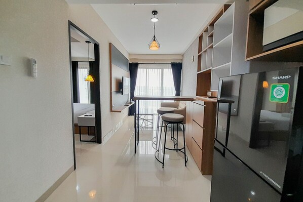 Interior - Fancy And Nice 1Br At Patraland Amarta Apartment (Ngaglik)