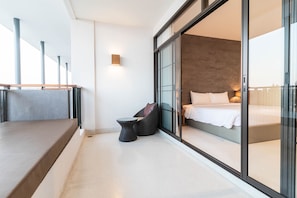 Deluxe Double Room, Sea View | Terrace/patio - Sea Sand Sun Hua Hin by JC Kevin Hotel & Resort (Cha-am)