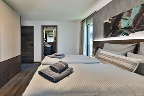 3 Schlafzimmer, schallisolierte Zimmer, Bügeleisen/Bügelbrett