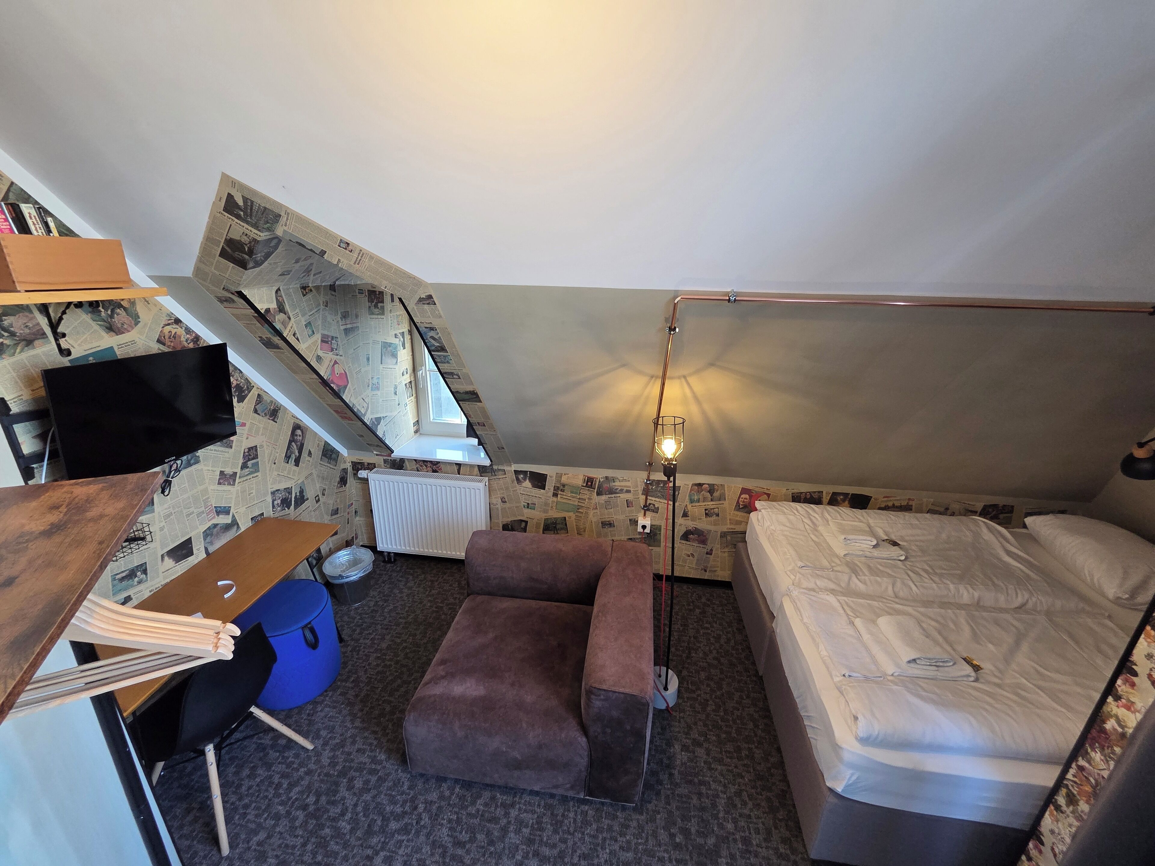 Apartemen, 2 kamar tidur, Bebas Asap Rokok, dapur | Brankas, ruang kerja ramah laptop, tirai kedap cahaya, dan Wi-Fi gratis