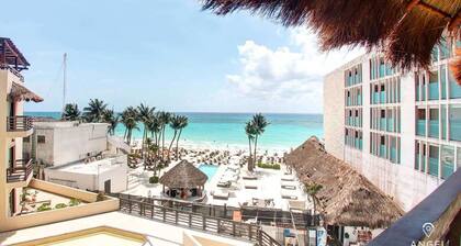 Ocean View Penthouse, Private Roof, Steps to Beach