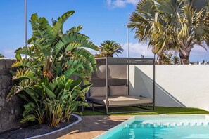 Una piscina climatizada