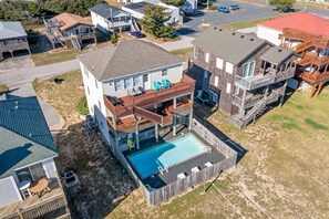 Exterior - Beach Bum'n: Private Pool | 3-Min Walk to Beach (Nags Head)