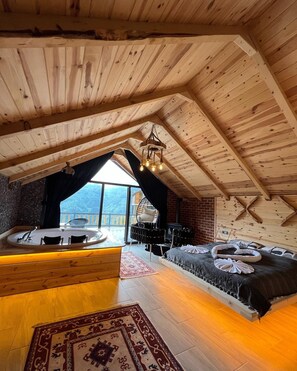 Deluxe Bungalow, Smoking, Mountain View | 1 bedroom, free minibar, desk, laptop workspace